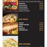Menu Black Iris Meknes June 2023 183410